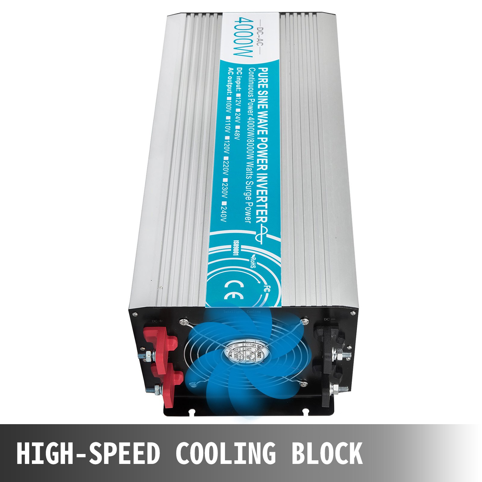 4000w 8000w Onda Sinusoidale Pura Invertitore Inverter 12v 220v With Lcd Display