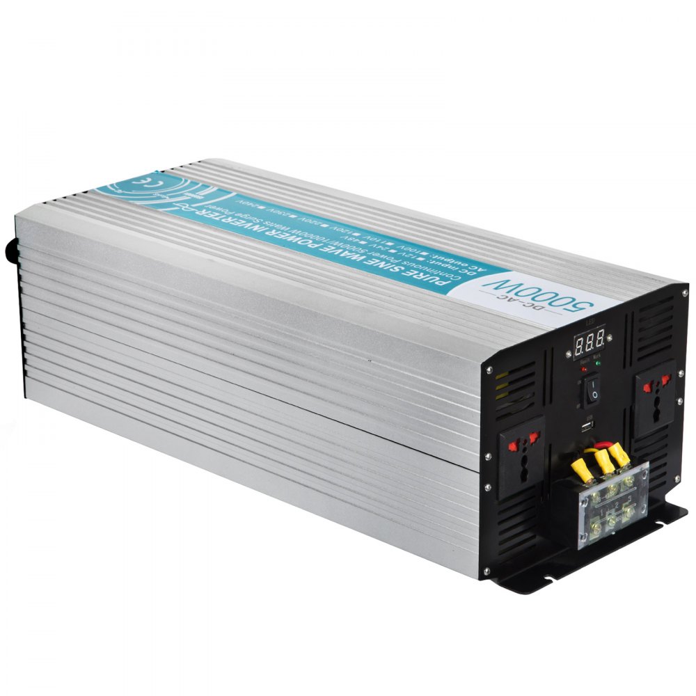 Inverter Onda Sinusoidale Pura 5000w 10000w 24v 220v 230v Convertitore Sortstart