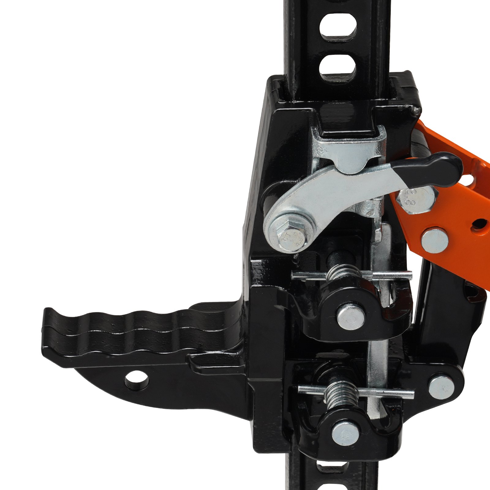 VEVOR Martinetto Sollevatore Agricolo Capacità Carico Max. da 3,18 Tonnellate Altezza di Sollevamento tra 105 - 1330 mm, Cric Fuoristrada Uso Agricolo Dimensioni Base 115 x 180 mm Altezza Foro 20 mm