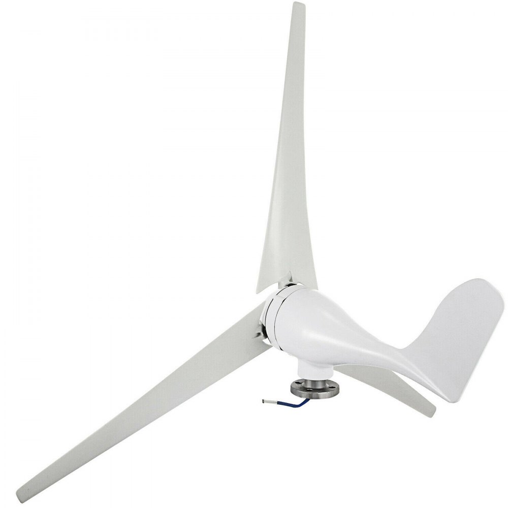 1.2 M Generatore Eolica Turbina 3 Blades 12v 100-130w Elettromagnetico Bianco