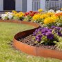 VEVOR Bordatura per Aiuola Rialzata da Giardino 101,6 x 15,2 cm Confezione da 6 pezzi, Set Recinzione per Aiuola Orto Prato Fiori Piante Paesaggistica Sentieri in Acciaio Corten, Bordura Giardinaggio