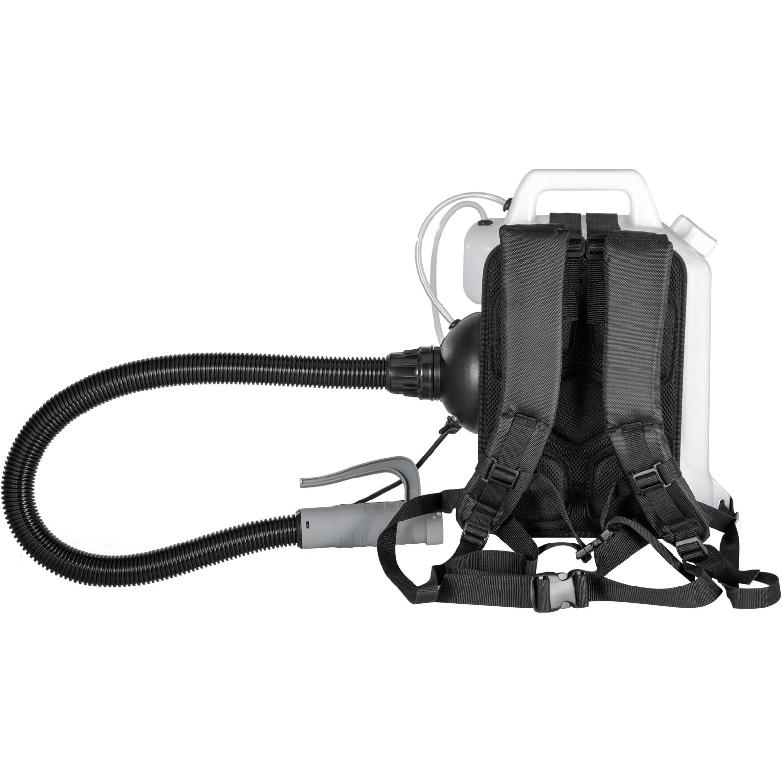 VEVOR Spruzzatore Elettrico a Zaino Capacità 10L Nebulizzatore a Spalla ULV Appannamento a Freddo 2200W a Colore Bianco, Spruzzatore per Hotel, Centri Commerciali, Ristoranti, Ospedali e Altri Luoghi