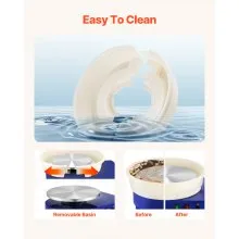 VEVOR  Tornio per Ceramica 35 cm Macchina Ruota Ceramica 60 a 300 giri/min Blu