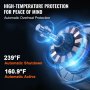 VEVOR Nastro trasportatore motorizzato 1498,6x398,8 mm, Trasportatore in acciaio inox, Nastro trasportatore antistatico in PVC velocità regolabile, Doppia ringhiera, Trasportatore a nastro
