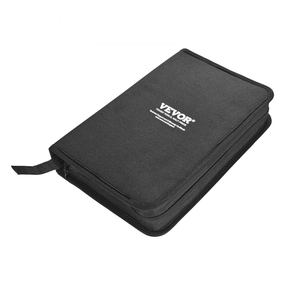 VEVOR Kit di Utensili per Lavorazione della Pelle, 38 Pezzi, Utensili per Lavorazione della Pelle con Borsa Portaoggetti Portatile in Tela, per Incisione, Punzonatura, Cucito, Timbratura, Taglio