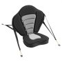 VEVOR Kayak Seat, 1 Pack 65 mm Thick, Universal Paddle Board Seat with Back Support, Sit-on-Top Soft Padded Cushion with Storage Bag & Adjustable Straps for SUP, Canoe, Fishing Boat, Inflatable Kayak