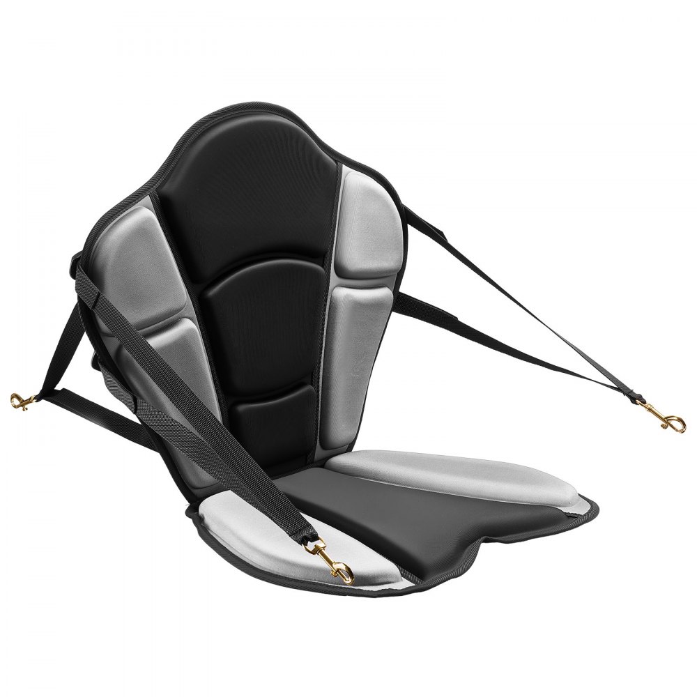 VEVOR Sedile per Kayak 1 pz Sedile con Schienale per Kayak Gonfiabile Spessore 31 mm Sedia con Schienale per Canoa Barca Paddleboard con Borsa Portaoggetti Cinghie Regolabili per SUP Barche da Pesca