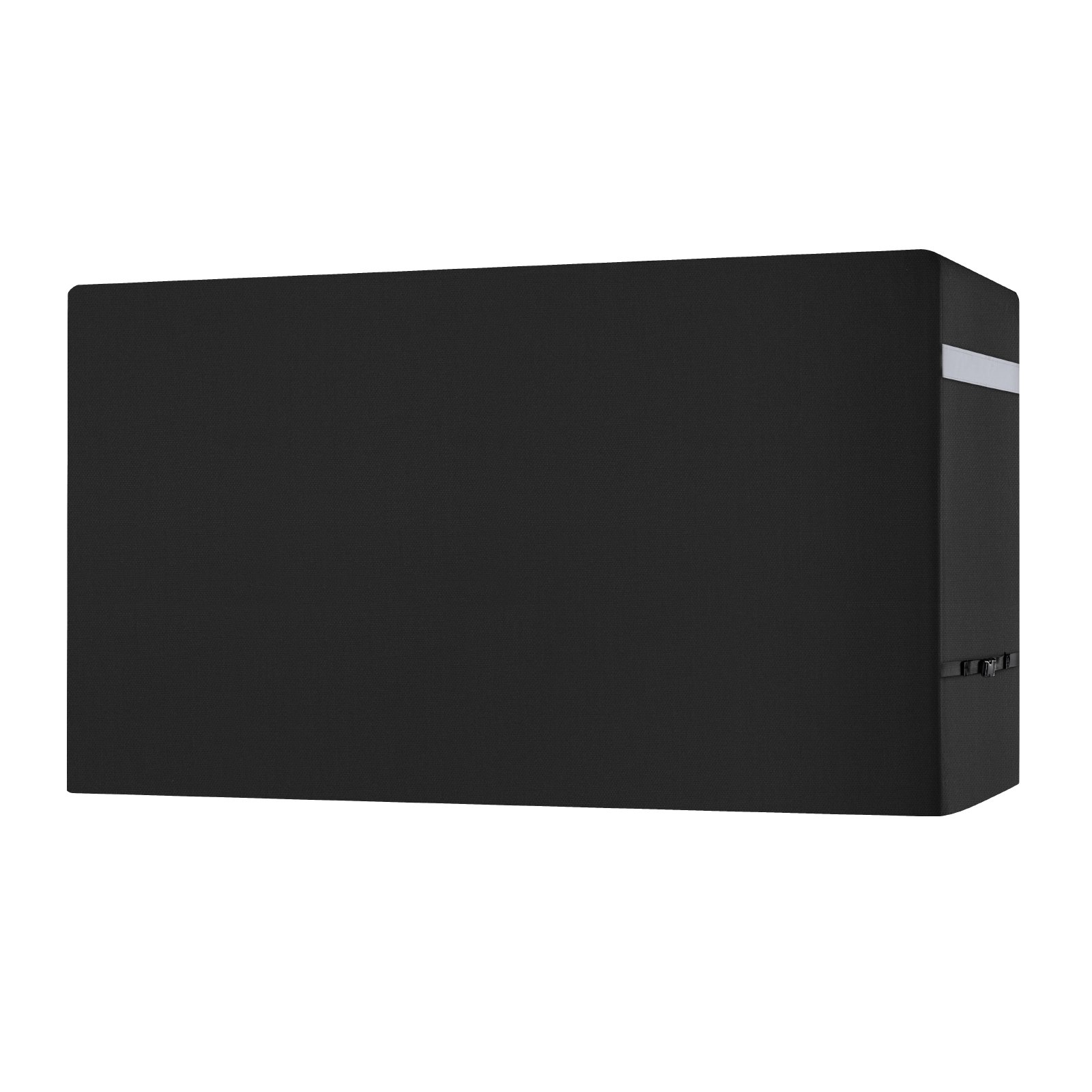 VEVOR Copertura per Barbecue all'Aperto, Impermeabile, Resistente allo Sbiadimento e Intemperie, Poliestere 600D Resistente, Facile da Indossare, con Fibbie di Sicurezza, 149,8 cm Nero