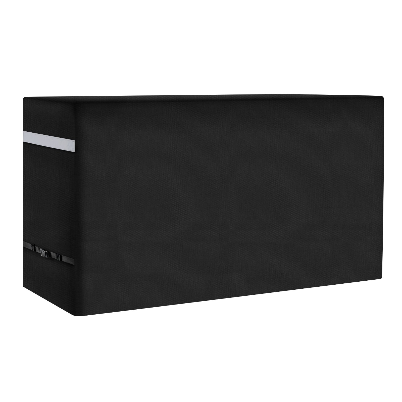 VEVOR Copertura per Barbecue all'Aperto, Impermeabile, Resistente allo Sbiadimento e Intemperie, Poliestere 600D Resistente, Facile da Indossare, con Fibbie di Sicurezza, 149,8 cm Nero