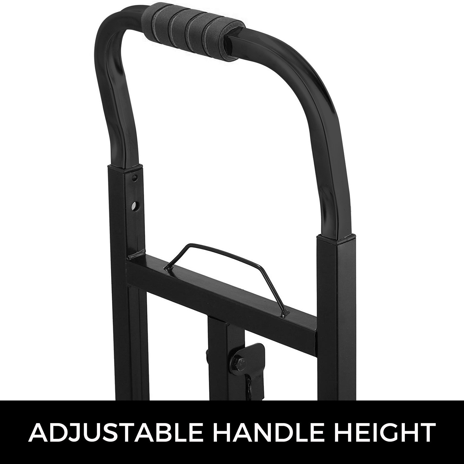 Capacità 190kg Carrello Pieghevole Per Scale Con 6 Ruote In Acciaio Portapacchi