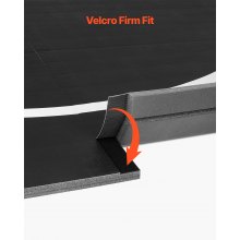 VEVOR Tappetino per Wrestling 3 x 3 m per Allenamenti in Palestra a Casa, Tappetino da Allenamento Impermeabile e Arrotolabile, Materassino Fitness per Ginnastica Jiu-Jitsu, MMA, Judo