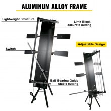 VEVOR Tagliatrice di Schiuma, 220V 200W Spessore Massimo di Taglio 42cm Macchina da Taglio di Schiuma per Tagliare Materiali in Polistirene Come Polistirolo e Styrodur, L'Isolamento di Tetti Inclinati