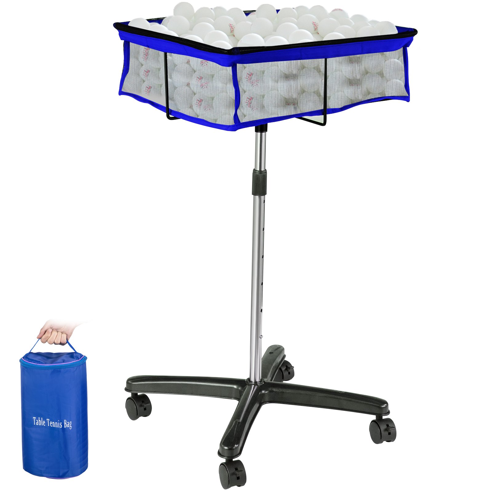 Collettore per Ping Pong Rimovibile Supporto da Pallina di Ping Pong Regolabile