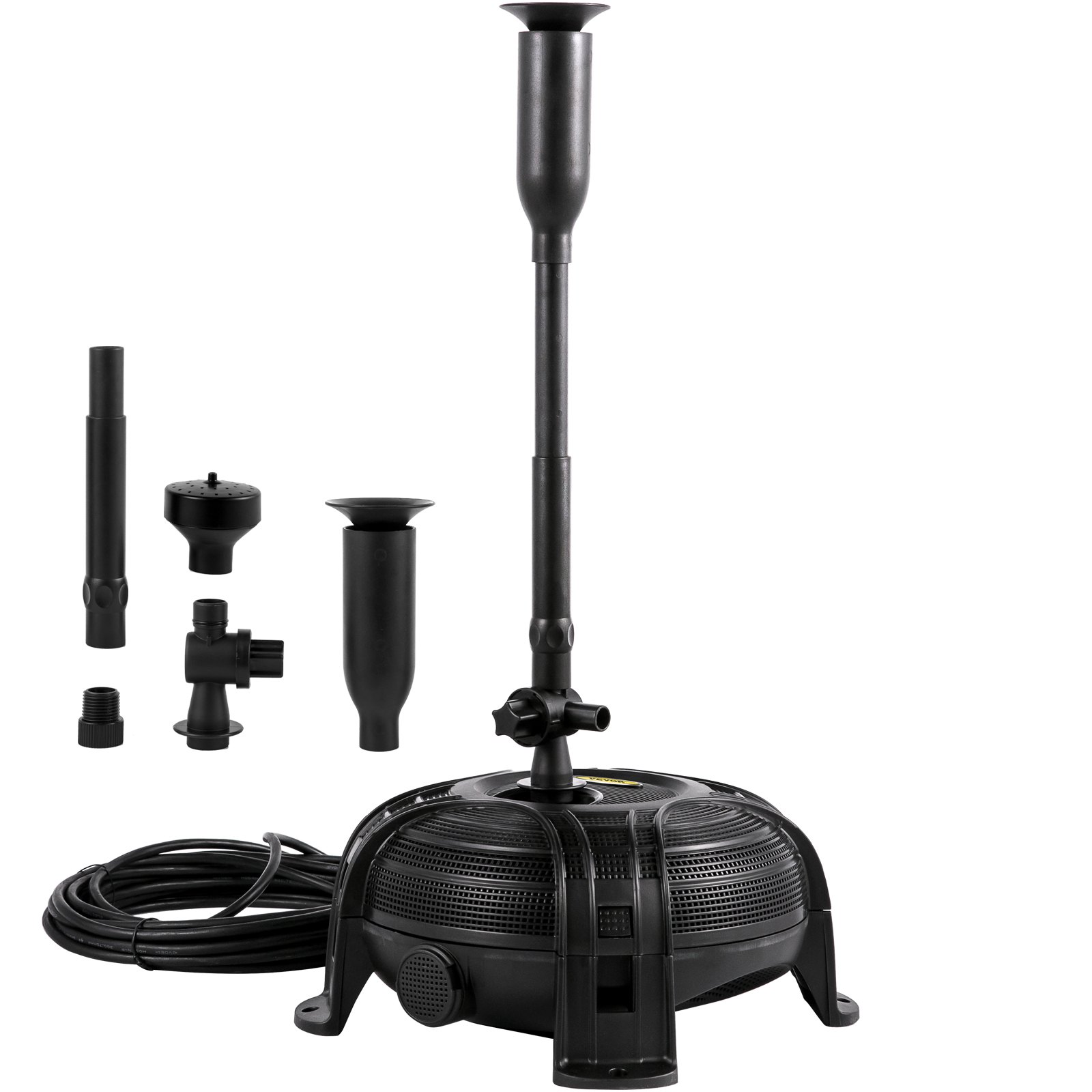 Vevor Pompa Filtro Per Laghetto Pompa Fontana A Cascata 2500 L/h Con Spruzzatore