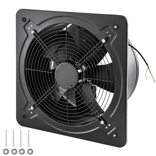 Ventilatore Ventola Assiale Aspirante ø35cm 4300m3/h 125w Aspiratore Industriale