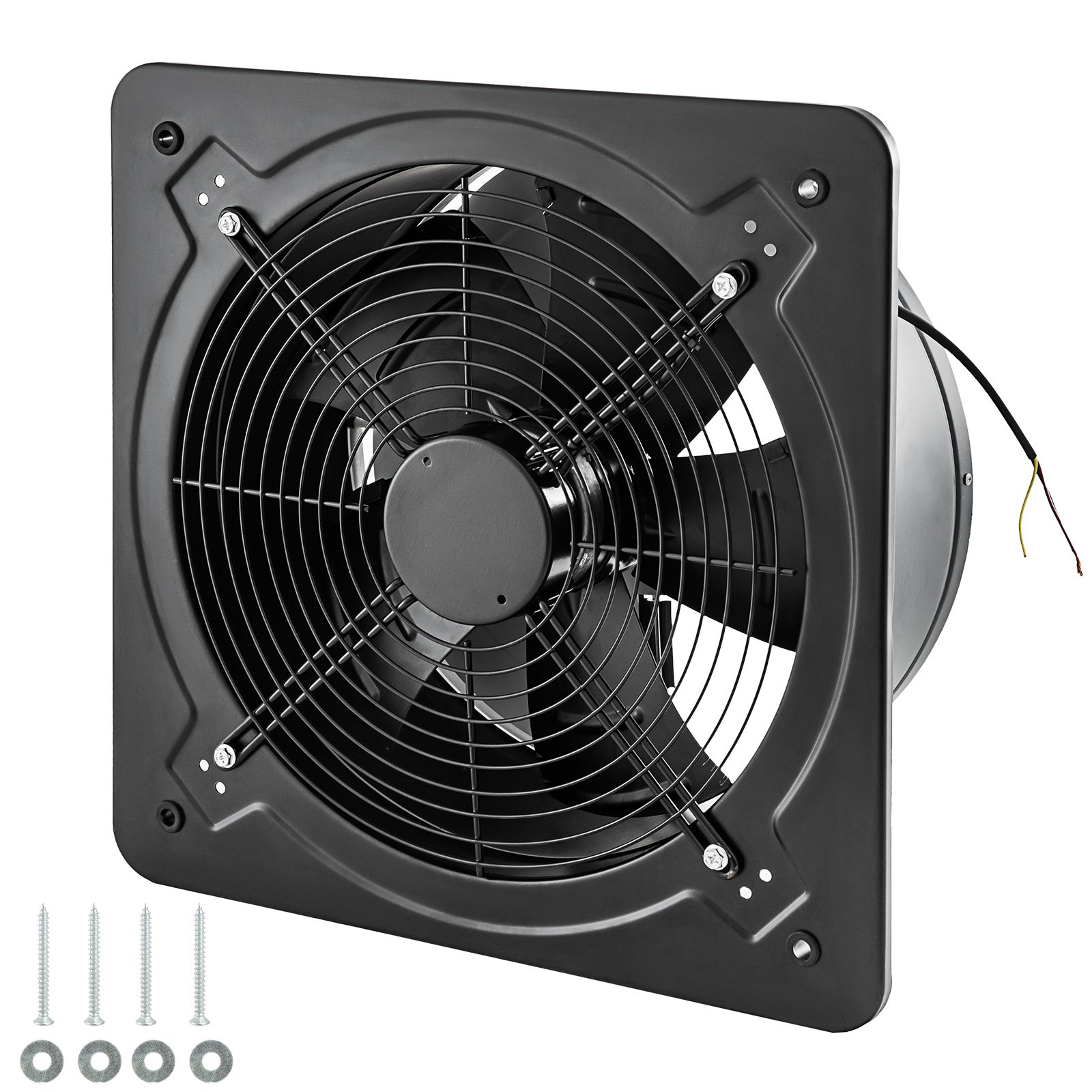 Ventilatore Ventola Assiale Aspirante ø35cm 4300m3/h 125w Aspiratore Industriale