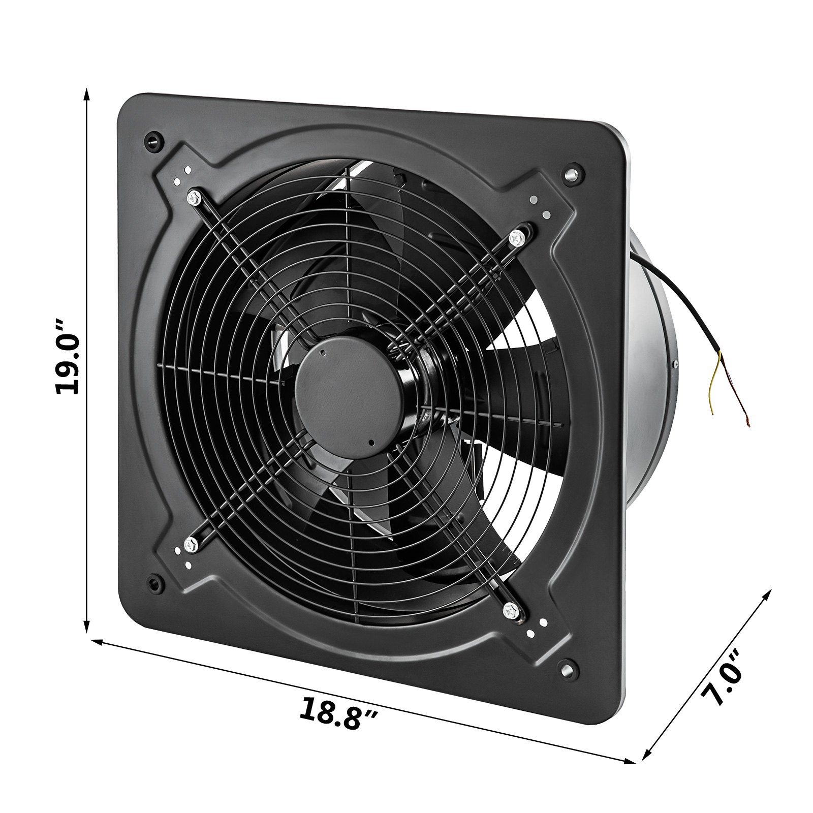 Ventilatore Di Scarico Ventola Aspiratore Assiale Estrattore Flusso 16" 195w