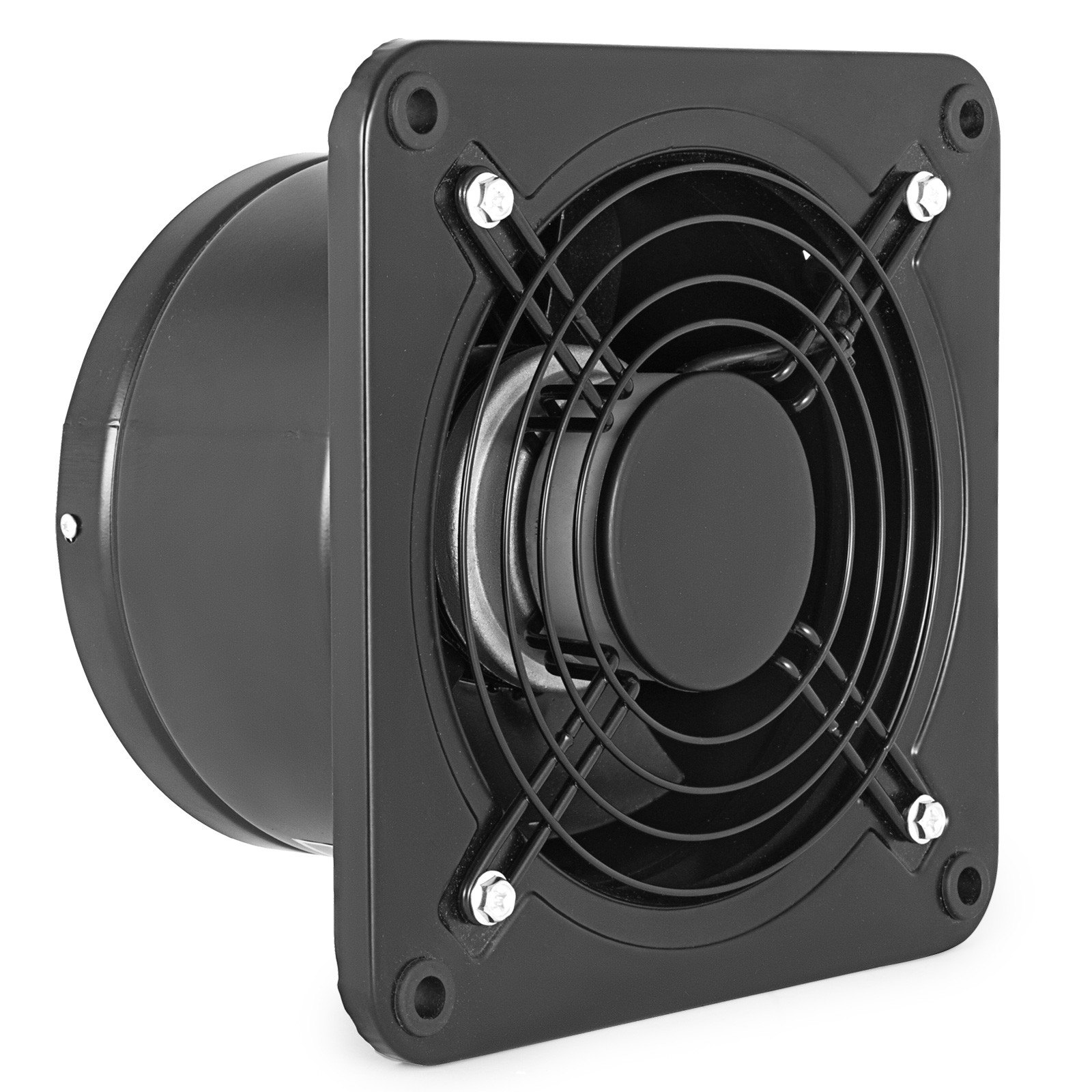 VEVOR Ventilatore di Scarico Commerciale 200mm Ventilatore di Aria dello Scarico Assiale in Metallo 2800Rpm Estrattore Industriale di Ventilazione 65W YNF-200-2T