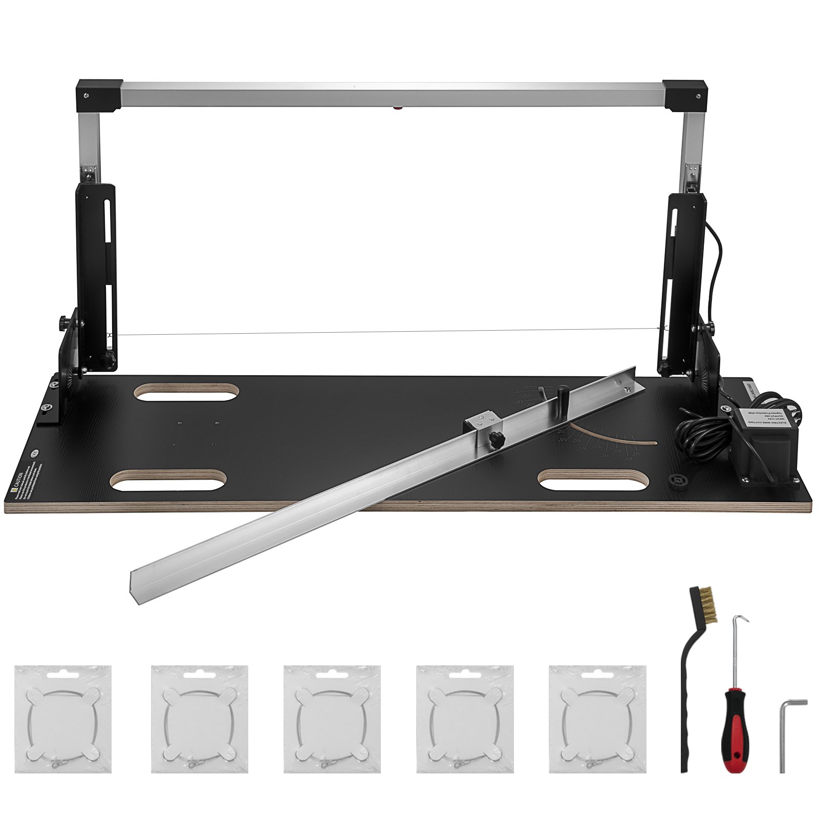 VEVOR Tagliatrice di Schiuma Tagliatrice per Polistirolo, Macchina da Taglio di Schiuma per Tagliare Materiali in Polistirene Come Polistirolo e Styrodur, L'Isolamento di Tetti Inclinati, 220 V 200 W