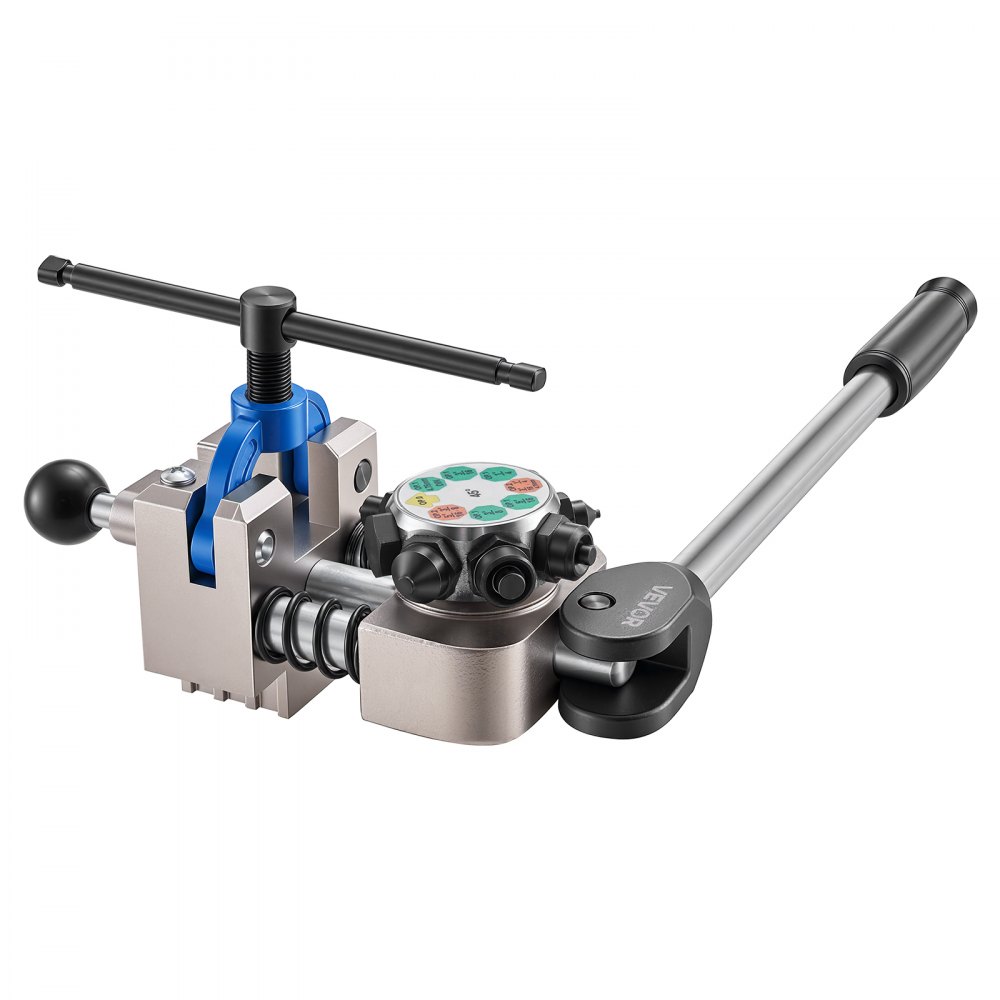 VEVOR Kit di Strumenti per Svasatura Tubi Freno, Kit Professionale di Strumenti per Svasatura Doppia a 45° per Tubi Sottili in Acciaio, Rame e Alluminio da 4,76 mm, 6,35 mm, 7,94 mm, 9,52 mm, Multiuso
