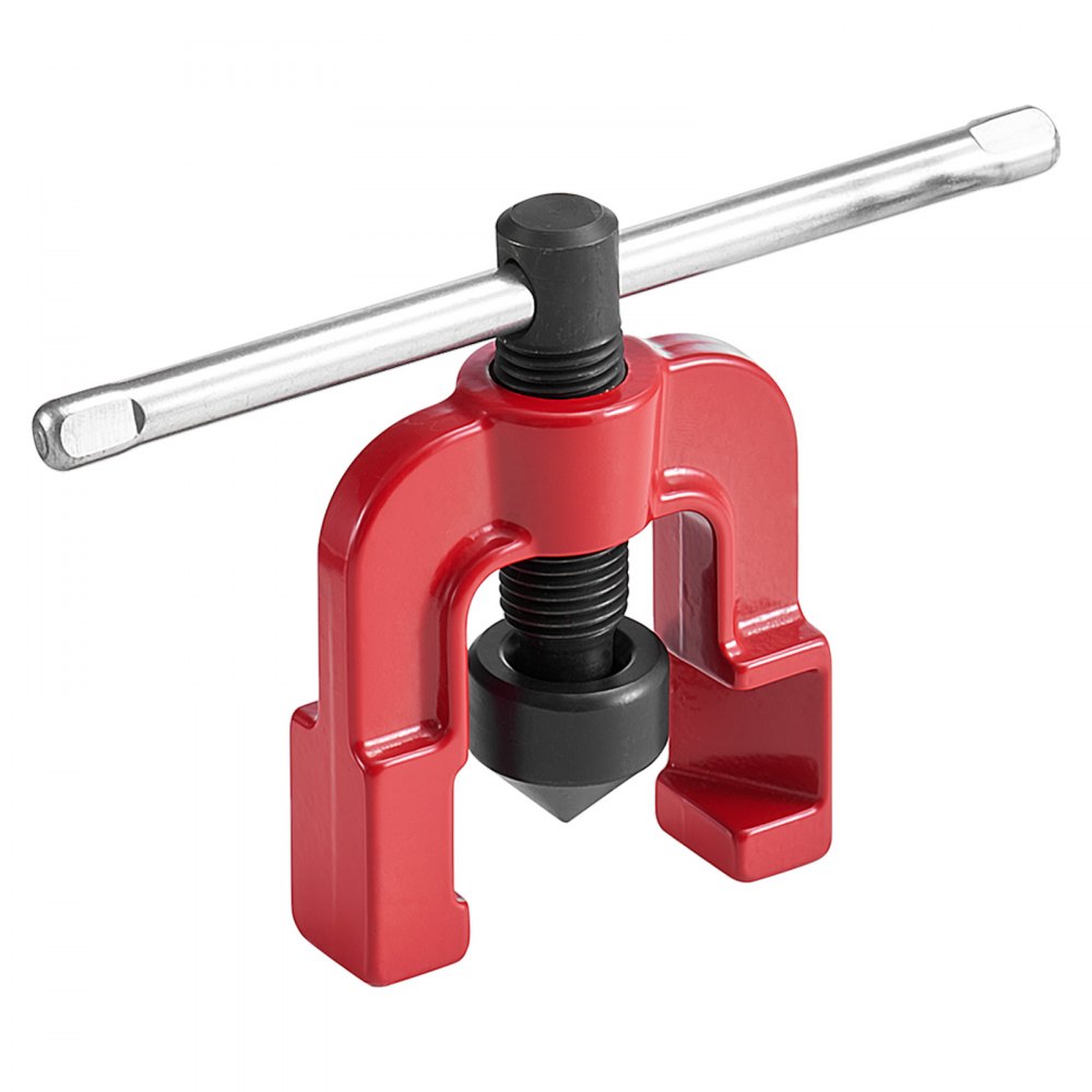 VEVOR Kit di Strumenti per Svasatura Singola a 45° dei Tubi Freno, Kit di Utensile per Espansione dei Tubi Freno Rivestito in Rame 7,6 m x 4,76 mm, con Piegatubi 3 in 1 Pratici e Tagliatubi Incluso