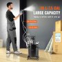 VEVOR Contenitore a Pressione per Vernice Spruzzo, Contenitore a Pressione Automatico Capienza 30 Litri Funzione di Agitazione, Pressione Regolabile 70PSI, Contenitore a Pressione per Vernice