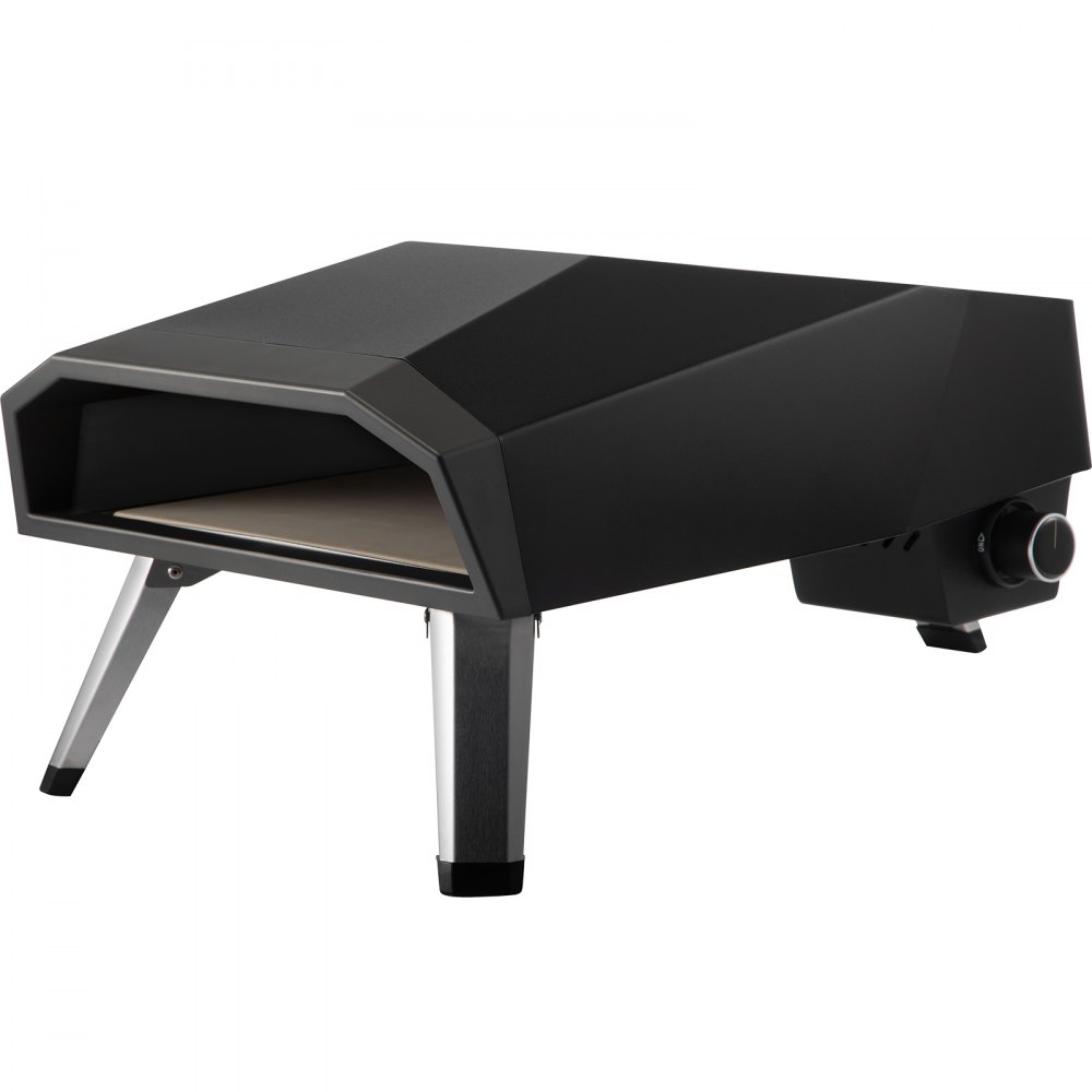 VEVOR Forno a Gas per Pizza Argento 644,6x400x311mm forno a legna da Esterno Acciaio Inossidabile 23,6 Libbre Forno Prefabbricato per Pizza a