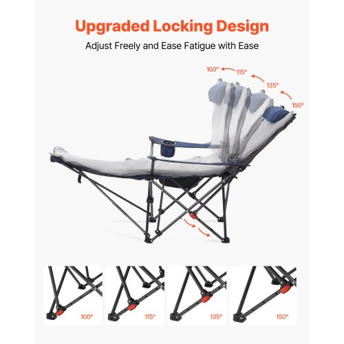 Sedia Pieghevole Telescopica Da Esterno CXHSFNAL – Sgabello Portatile Regolabile In Altezza (6,5-45 Cm), Carico 180 Kg, Per Campeggio, Pesca, Barbecue