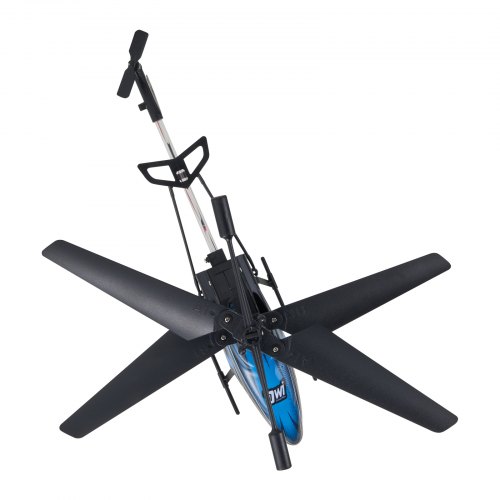 Elicottero Militare RC 3.5 Canali Con LED, 2.4 GHz, 50m, 2 Batterie 500mAh - Giocattolo Per Bambini 8+ Anni (verde)