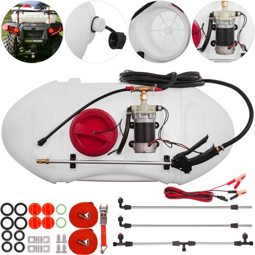 60L American System Guide Gear ATV Broadcast and Spot Sprayer 1.3 GPM 12 Volt