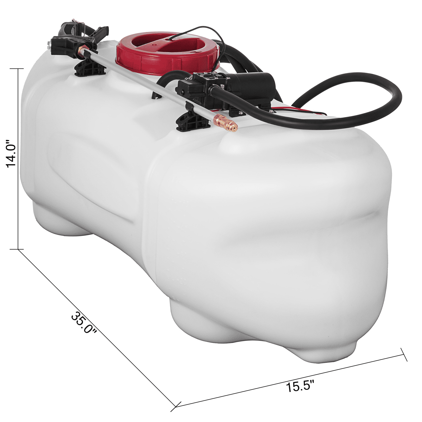 Spruzzatore Elettrico A Pressione Irroratrice Da Giardino 12 Volt Atv 0.6 Gpm