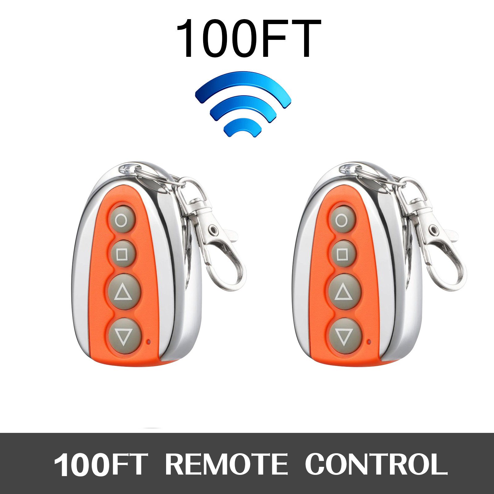 VEVOR  4M Cancello Scorrevole, Apricancello per Garage Elettrico, Porte Scorrevoli per Operatore, Facile da installare per Telecomando Porte da Garage (600KG)