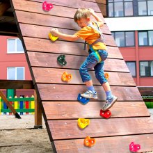 VEVOR 72 Prese per Arrampicata su Roccia per Bambini Adulti per Interni Esterni