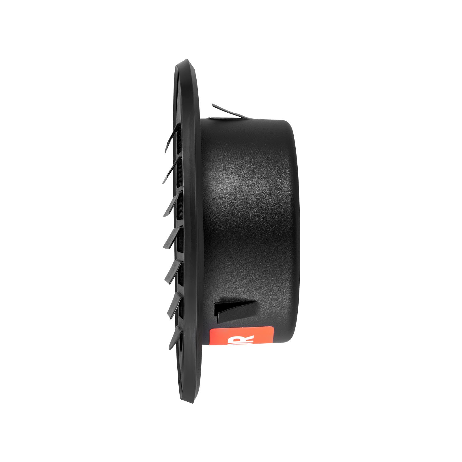 VEVOR Copertura per Presa d'Aria a Parete 97 mm, Copertura per Presa d'Aria a Timpano Rotonda con Persiana, in Acciaio Inox e con Schermo di Protezione Integrato, per Casa, Bagno, 2 Pezzi, Nero