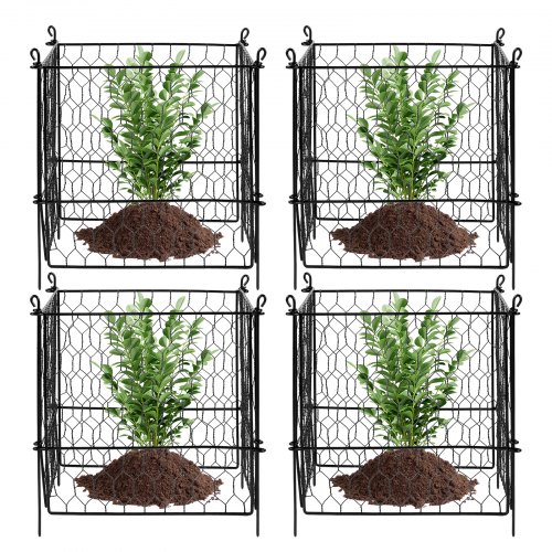10 coperture protettive per piante in filo di pollo, cloche da giardino
