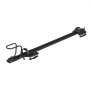 VEVOR Portabici da Tetto Auto SUV Universale Carico 16 kg Verticale Nero Telaio in Lega di Alluminio, Acciaio Q235, Lunghezza 1300 mm, Montaggio a Forcella Anteriore, Diametro Compatibile 508-737mm