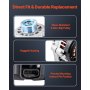 VEVOR Alternatore per Auto 8247N, per Cadillac Escalade V8 5.3L/6.0L 2002-2004, Chevy Suburban 1500 2000-2004, GMC Yukon V8 4.8L/5.3L 2000-2004, Alternatore di Ricambio 10464481, 15755616
