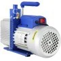 VEVOR 10CFM Pompa per Vuoto Rotativa Palette per Refrigerante 1HP,  Pompa del Vuoto del Condizionatore d'Aria 550ml, Pompa a Vuoto per l'Aria condizionata Domestica, la Manutenzione di Automobili Ecc
