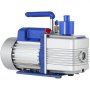VEVOR 10CFM Pompa per Vuoto Rotativa Palette per Refrigerante 1HP,  Pompa del Vuoto del Condizionatore d'Aria 550ml, Pompa a Vuoto per l'Aria condizionata Domestica, la Manutenzione di Automobili Ecc