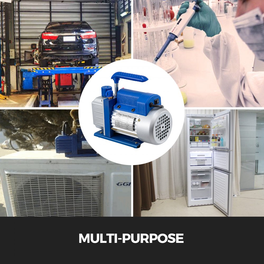 3 Cfm Monostadio Pompa A Vuoto Refrigerazione Aria Condizionata Analisi Del Gas