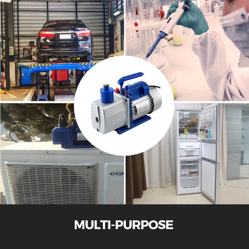 Pompa Per Vuoto Pompa Del Vuoto Manometro Strumento 220v 85l / Min Ac