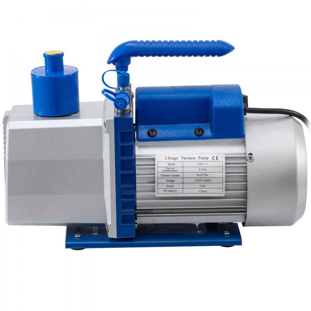 8 Cfm 2 Stadi Pompa A Vuoto Aria Condizionata Refrigerazione Vacuum Pump