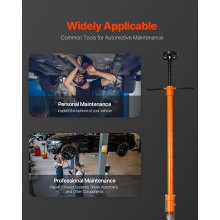 VEVOR Supporto per Sollevamento Auto Veicolo Carico 0,75 T Altezza Regolabile