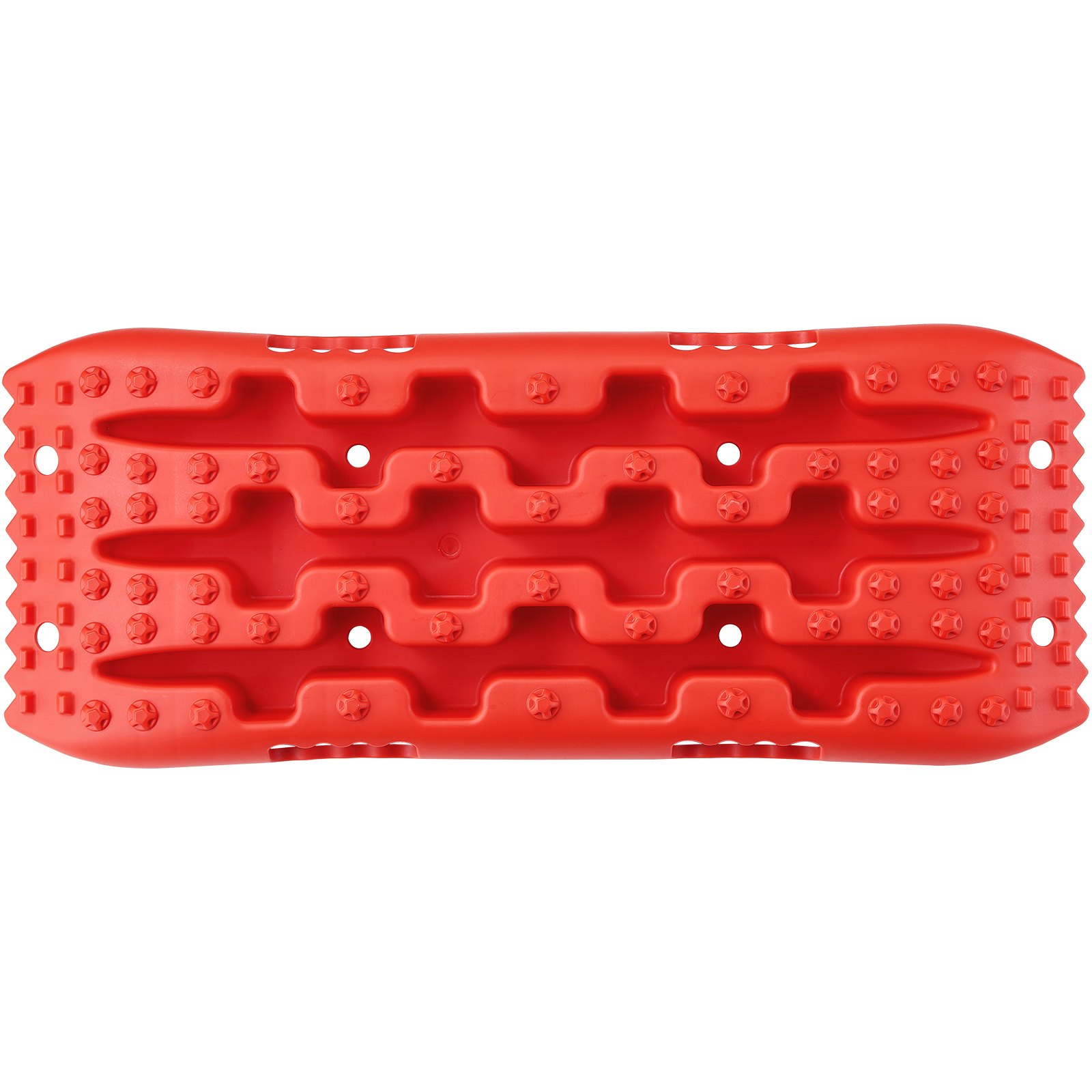 VEVOR Pannelli Trazione per Veicoli Materiale PP, Pannelli di Recupero per ATV/Automobili/Pickup/SUV/RV, Tappetini Trazione 692 x 278 x 68 mm per Pneumatici su Neve, Sabbia, Fango e Terreno Sciolto