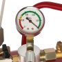 VEVOR Serbatoio di Scarico dell'Olio Esausto 79,5 Litri, Scaricatore Pneumatico Portatile per Olio con Imbuto Altezza Regolabile con Ruote, Drenaggio per Trasferimento Carburante per Officine