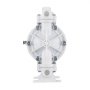 VEVOR Air Operated Double Diaphragm Pump, 16.66 LPM Max, Standard Inlet & Outlet Air Pneumatic Waste Oil Transfer Pump, Polypropylene Body, Dual Diaphragms, for Diesel, Grease, Kerosene, Gasoline