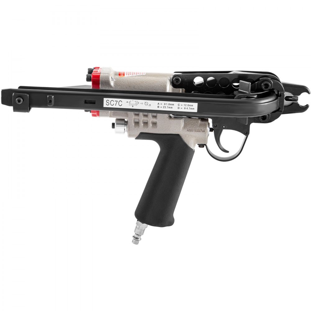 Sc7c Pinza Pneumatica 19mm 16ga Con 500 Pzz Anello C Capacità Da 100 Pezzi