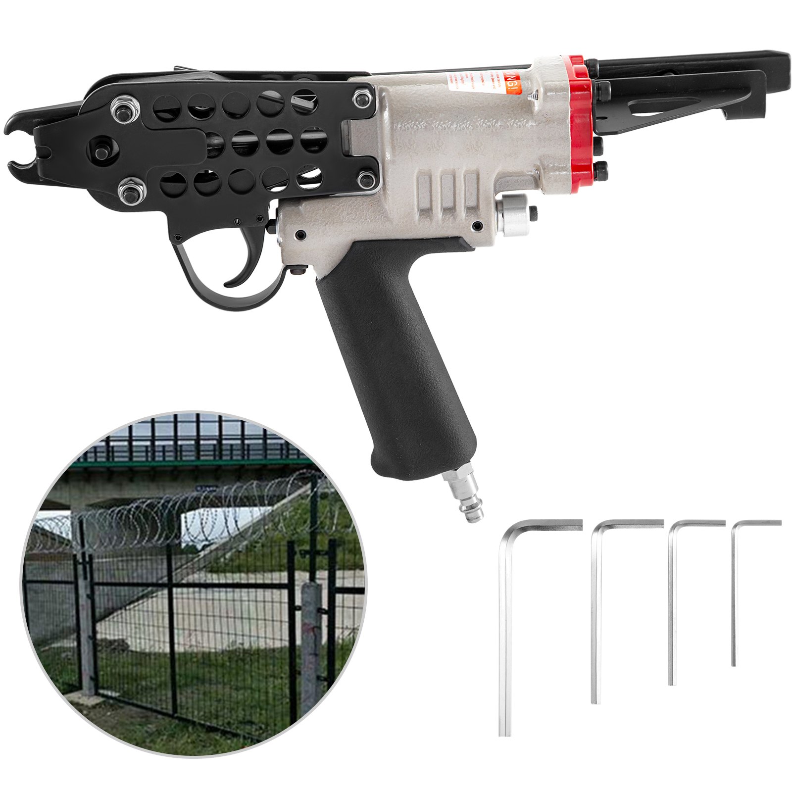 Sc7c Pinza Pneumatica 19mm 16ga Con 500 Pzz Anello C Capacità Da 100 Pezzi