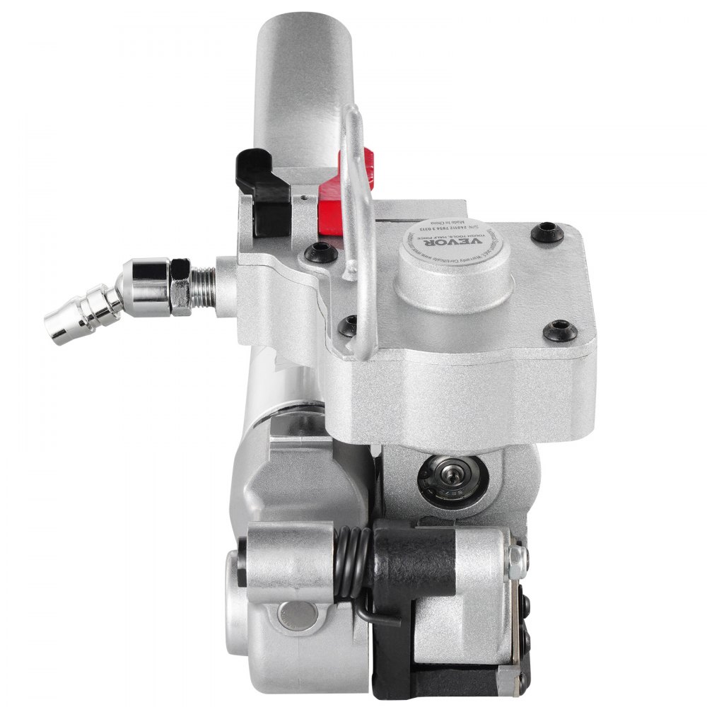 VEVOR Reggiatrice Pneumatica per Reggette Plastica PP PET 1/2"-3/4", Reggiatrice per Imballaggi, Pressa Reggiatrice Manuale, Confezionatrice Automatica con Tensione Massima 3500N, Kit Reggiatura