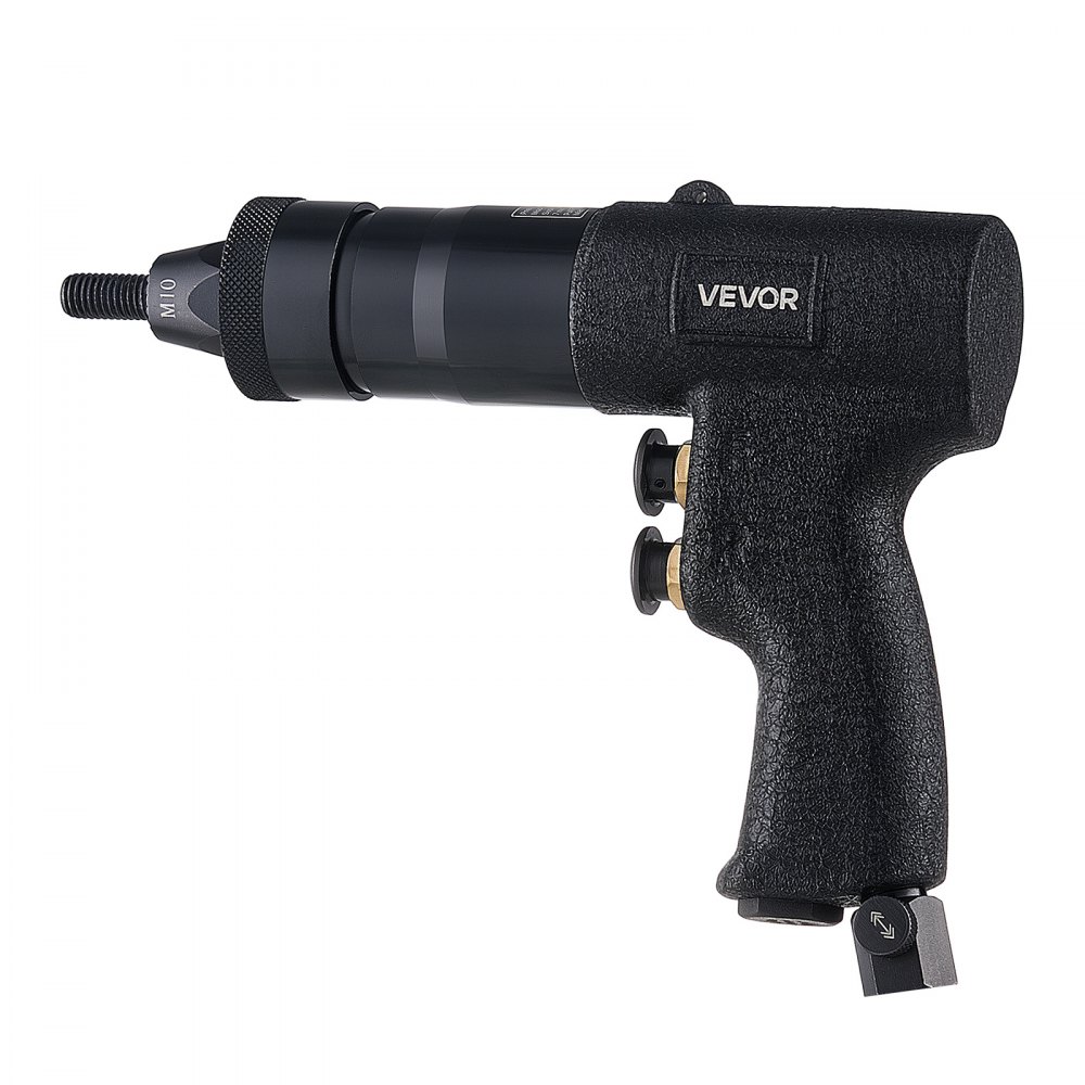 VEVOR Kit Rivettatrice Pneumatica per Inserti Filettati, 20 Pezzi Mandrini, Mandrini M5 M6 M8 M10, Forza di Trazione 1134 kg, Interruttore Avanti/Indietro, per Auto, Edilizia e Produzione Industriale